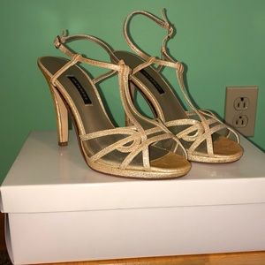 Rose gold heels
